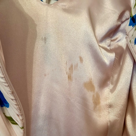 Boden Sleeveless V Neck Swishy Garden Floral Dress Size US Size  8 R - Picture 9 of 13